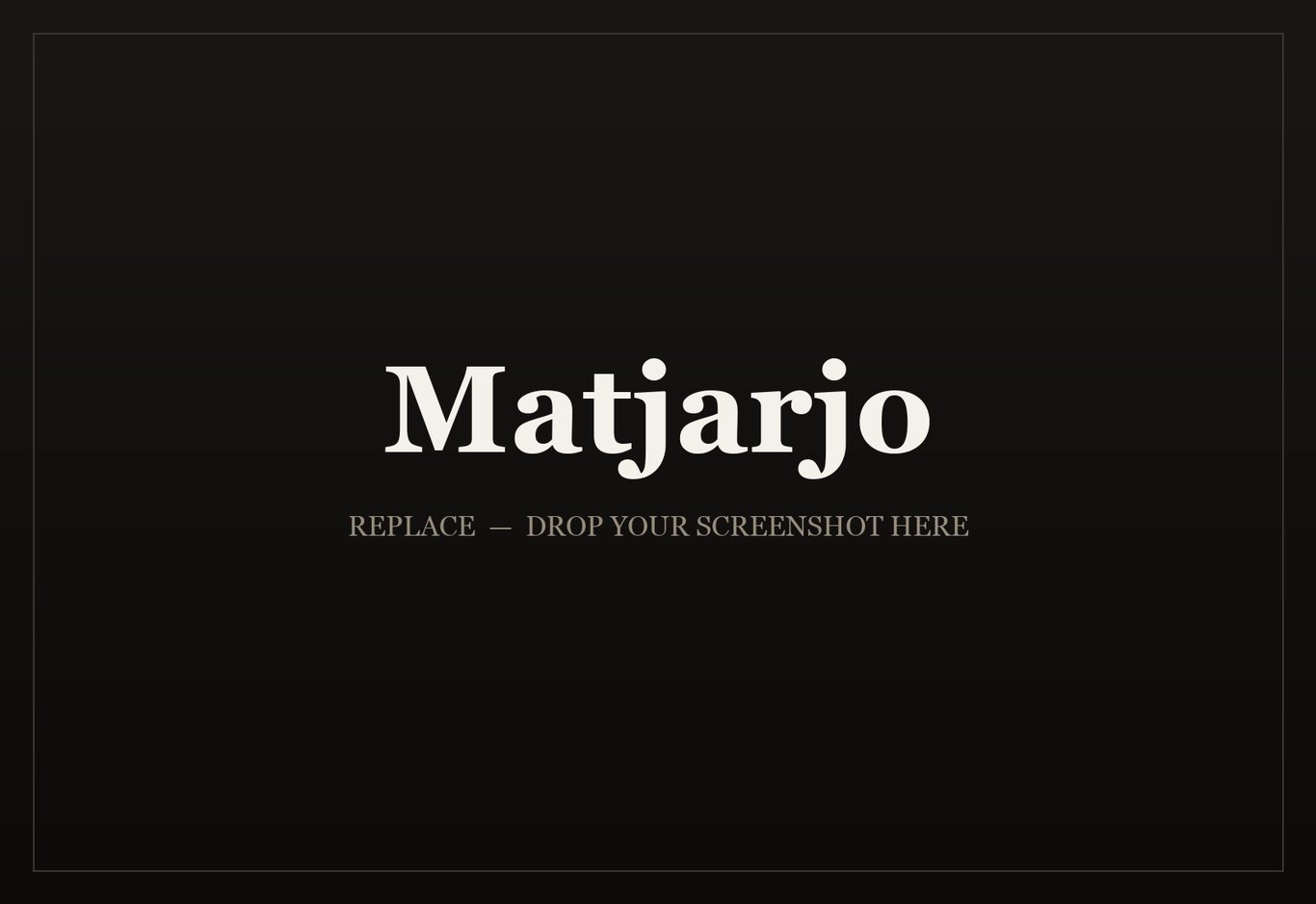 Matjarjo store preview